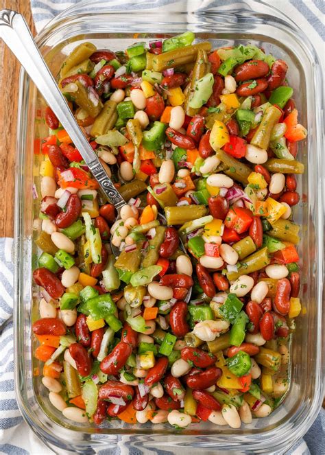 Four Bean Salad - Vegetable Recipes