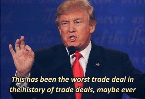 On the Origins of “The Worst Trade Deal” #Meme | by Michel Kiflen | Medium