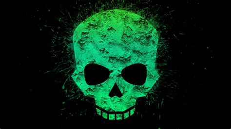 Green Skull Wallpapers - 4k, HD Green Skull Backgrounds on WallpaperBat