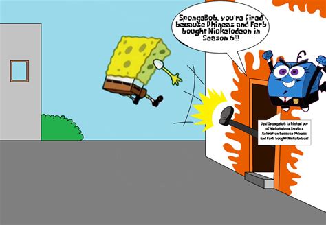 SpongeBob fired forever by ApuNahasapemapetilon on DeviantArt