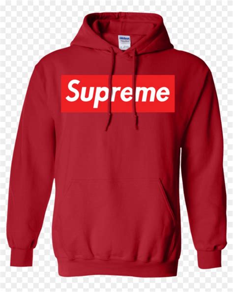 Supreme Box Logo Hoodie G185 Gildan Pullover Hoodie - Juice Wrld Red ...