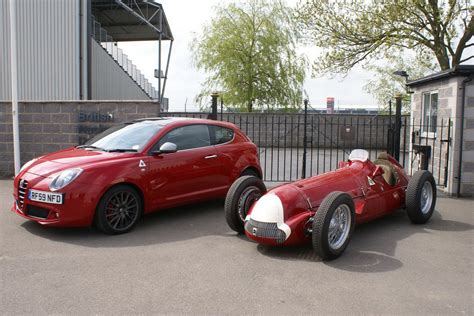 Iconic Alfa Romeo 158 F1 Racer Meets MiTo QV | Carscoops