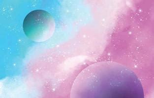 Pastel Galaxy Wallpaper