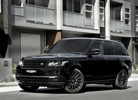 HD wallpaper: Range Rover, Black Car, Land Rover, Luxury Car, SUV ...