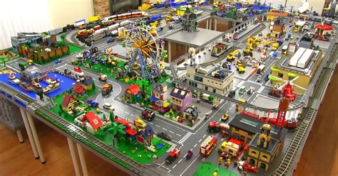 LEGO city update & walkthrough Jun. 2015! 246 sq. ft. layout!