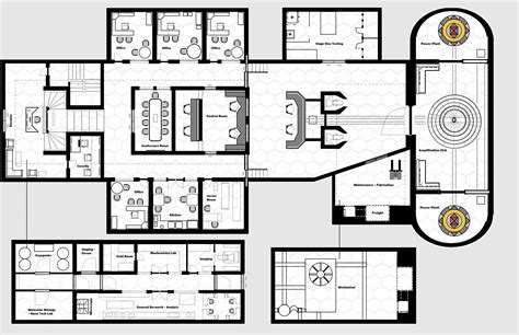 D20 Modern, Modern Map, Plans Modern, Scifi Lab, Underground Map ...