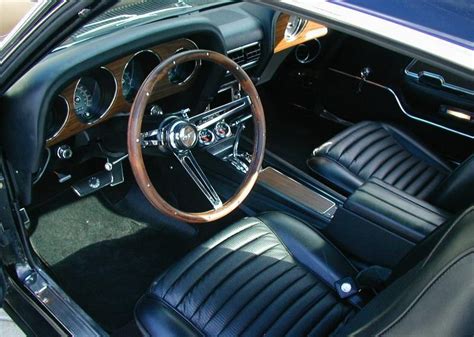 Raven Black 1970 Mach 1 Mustang Fastback | Mustang, Mustang interior ...