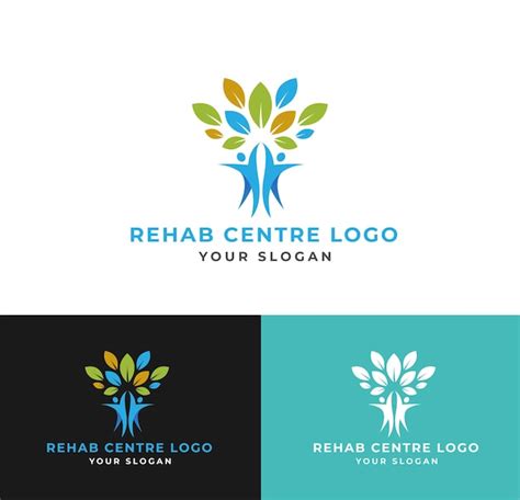 Premium Vector | Medical and rehab logo designs