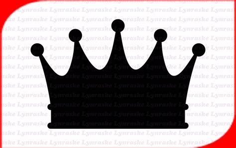 Crown Silhouette SVG Svg Dxf Cricut Silhouette Cut File - Etsy