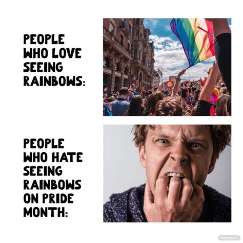 Anti Pride Month Meme in PSD, Publisher, Pages, Word - Download ...