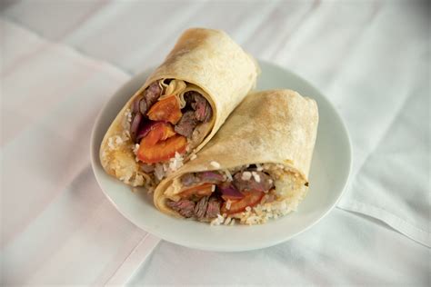 Lomito (Steak) Wrap – Sazón Peruvian Cuisine & Deli