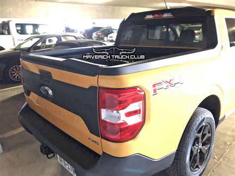 Tailgate spoiler install! | MaverickTruckClub - 2022+ Ford Maverick ...