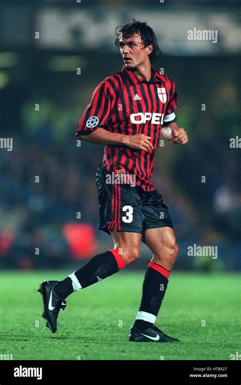 PAOLO MALDINI AC MILAN 19 September 1999 Stock Photo - Alamy