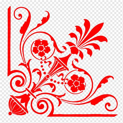 Wedding Corner Border Clipart Png