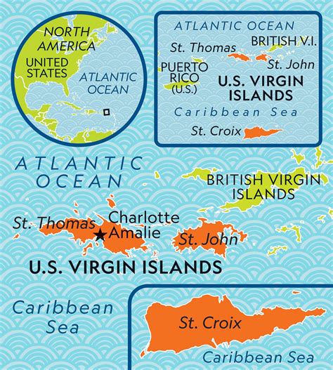 St Thomas Virgin Islands Map