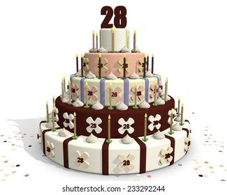 Happy 28th Birthday Cake Images - Foto Kolekcija