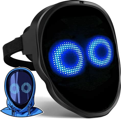 Amazon.com: Face Transforming LED Mask with App Controlled ...