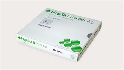 Mepilex Border Ag antimicrobial foam dressing with silver | Mölnlycke