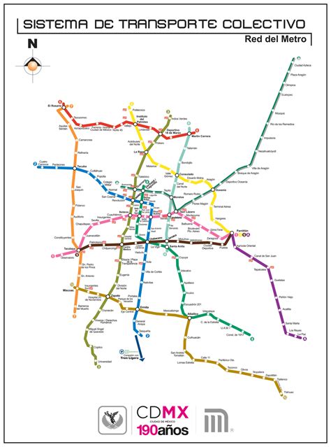 MetroCDMX on Twitter: "Consultar el mapa de la Red para planificar los ...