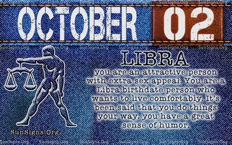 October 2 Zodiac Horoscope Birthday Personality - SunSigns.Org