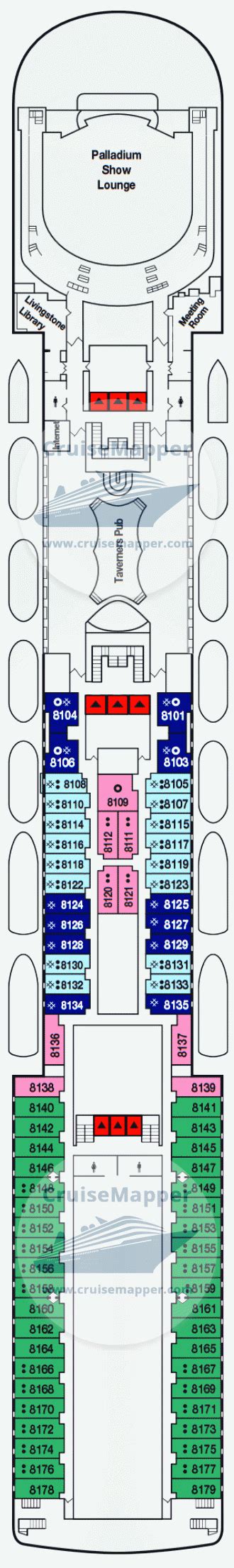 Ambience deck 30 plan | CruiseMapper