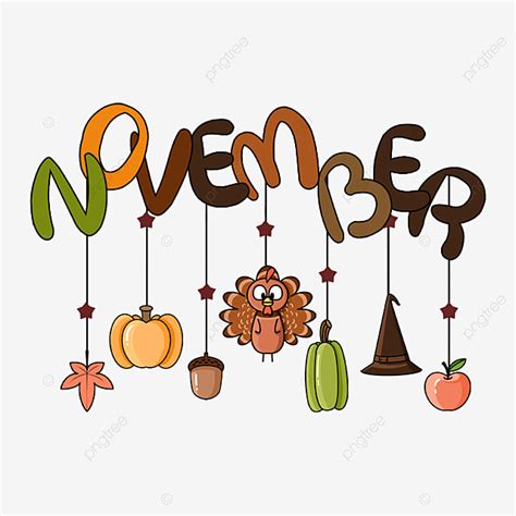 Nowember Clipart