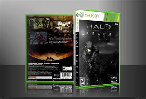 Viewing full size Halo Reach box cover