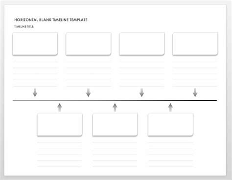 Printable Blank Timeline - Printable Word Searches