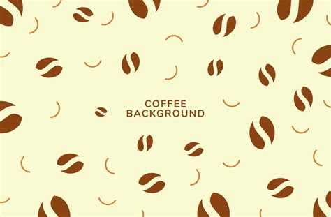 Coffee background with coffee pattern and suitable for coffee shop ...