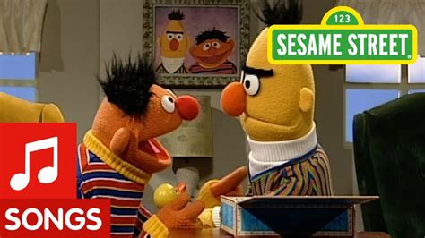 Sesame Street: Bert Sings Rubber Duckie - YouTube