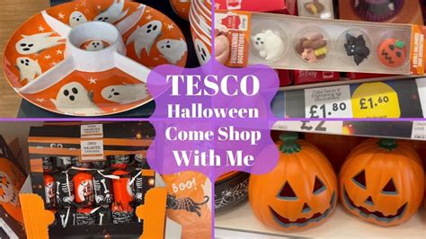 TESCO Halloween Come Shop With Me - What's New In TESCO For Halloween ...