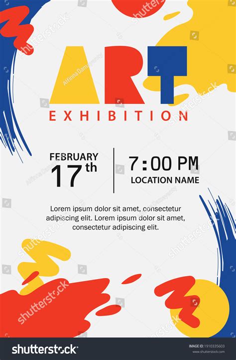 3,248 Art Exhibition Invitation Stock Vectors, Images & Vector Art ...