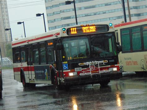 TTC New Flyer D40LF 7328 on Route 111 East Mall | New flyer, Route, Flyer