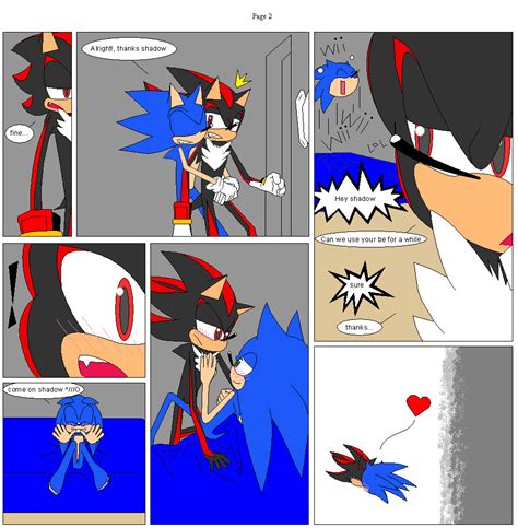 Sonadow comic pg 2 by TheUnknownlover on DeviantArt