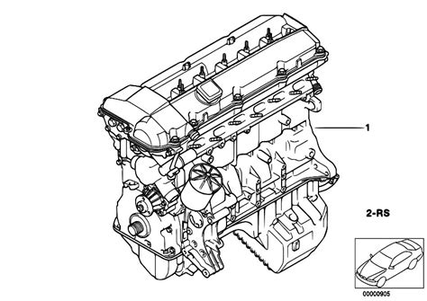 Original Parts for E39 528i M52 Sedan / Engine/ Short Engine - eStore ...