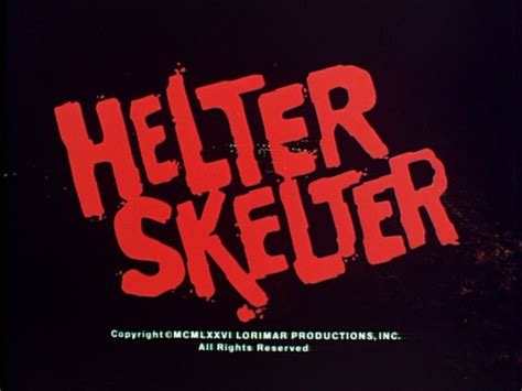 CLASSIC MOVIES: HELTER SKELTER (1976) (MADE-FOR-TV MOVIE)