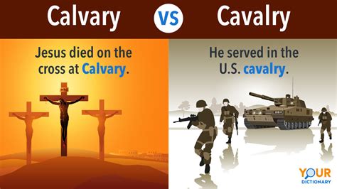 "Calvary" vs. "Cavalry": A Look at the Different Meanings | YourDictionary