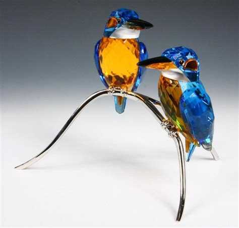 Sold Price: SWAROVSKI CRYSTAL BIRDS - (3) Swarovski Austrian Crystal ...