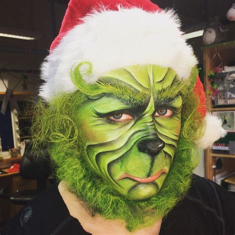 Today's Grinch Make Up. copyright: Craig Forrest MUA #makeup # ...