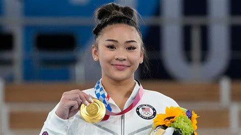 Suni Lee Wins Gold Medal in All-Around Gymnastics for Team USA