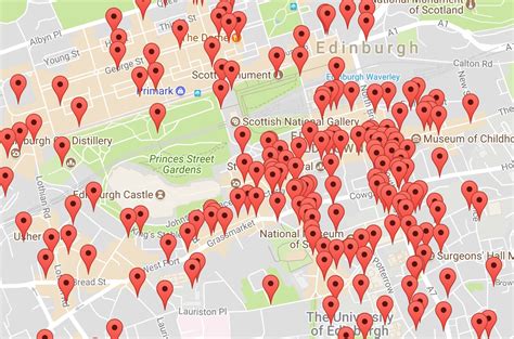 Edinburgh Fringe Locations - where.tips