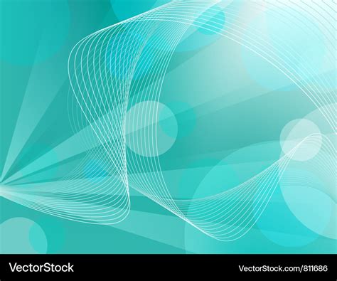 Abstract cyan background Royalty Free Vector Image