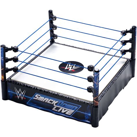 WWE Smackdown Live Wrestling Ring with Authentic Details - Walmart.com