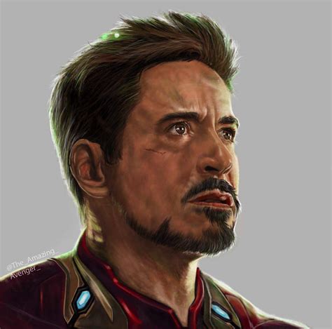 Tony Stark Avengers Infinity War Digital Art | Comics Amino