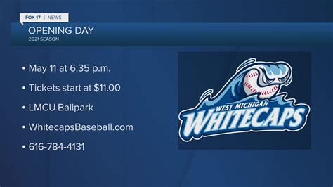 West Michigan Whitecaps look ahead to Opening Day at LMCU Ballpark