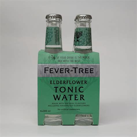 Fever Tree – Elderflower Tonic Water (4x200ml) – Prairie Foods