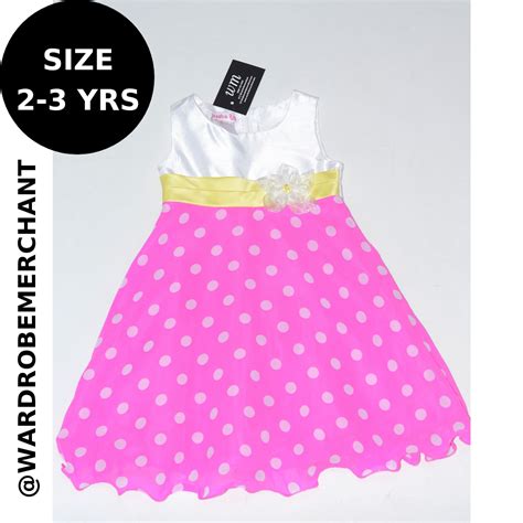 Polka Dot Pink/ White Dress | Wardrobe Merchant