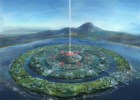 Stephen Cooper on Twitter | Futuristic city, Fantasy landscape, Fantasy ...