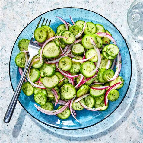 Cucumber Vinegar Salad Recipe | EatingWell