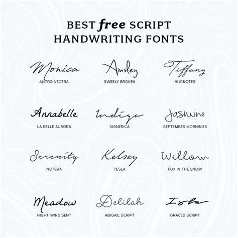 best handwriting fonts - Google Search | Handwriting fonts, Free script ...